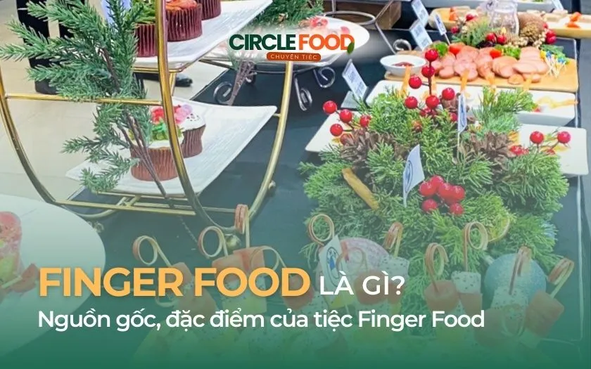 Khái niệm, nguồn gốc và đặc điểm của Finger Food