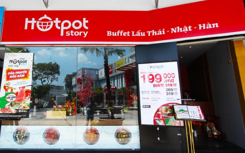 Lẩu 2 ngăn tại Hotpot Story