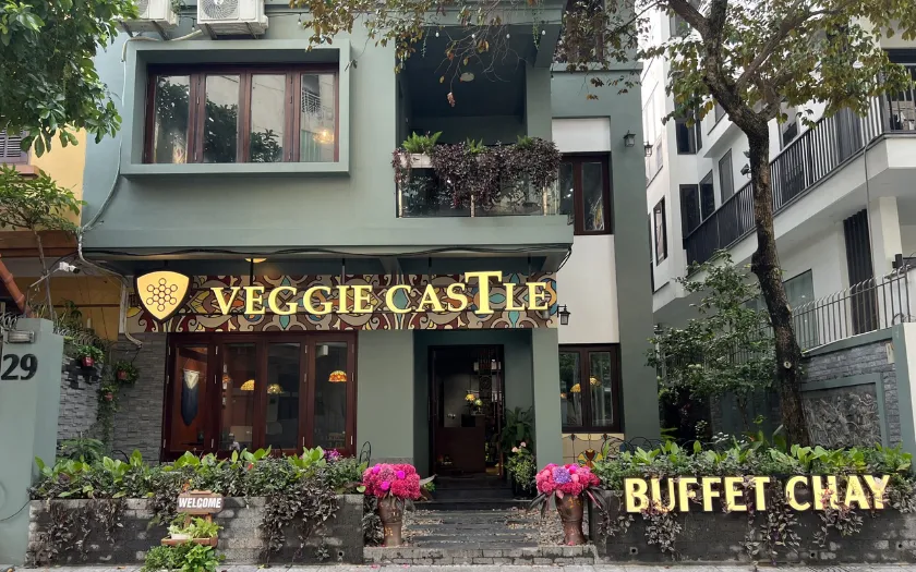 Các món chay tại Veggie Castle
