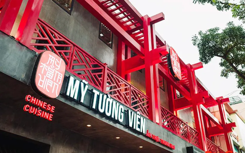 Nhà hàng Mỹ Tường Viên chuyên món Hoa ngon nức tiếng