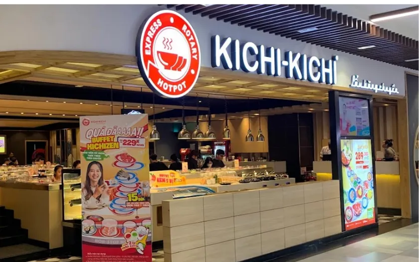 Buffet lẩu băng chuyền Kichi Kichi