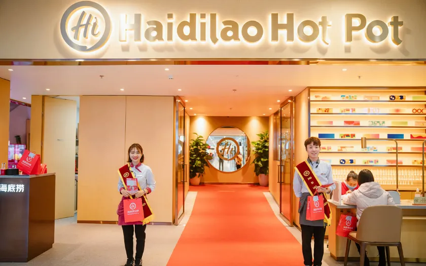 Khu vực "chờ" của Hadilao