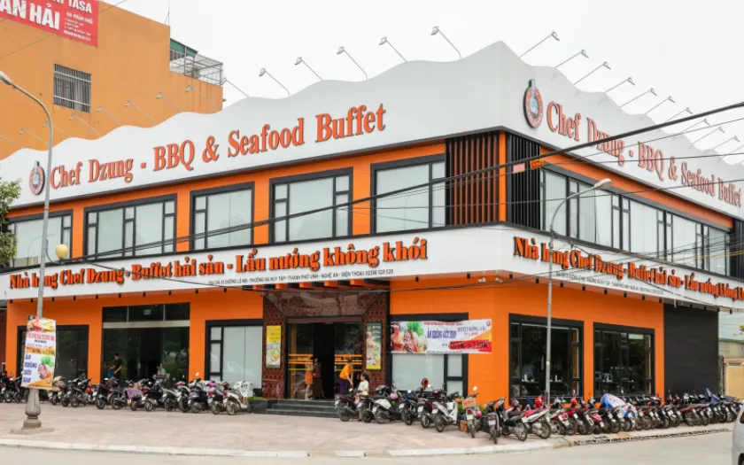 Hải sản tại Chef Dzung