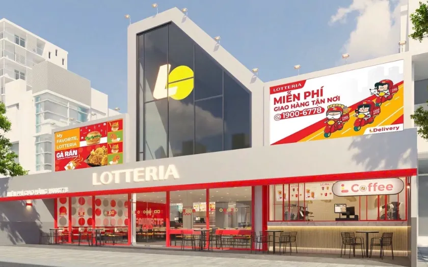 Lotteria freeship tận nơi