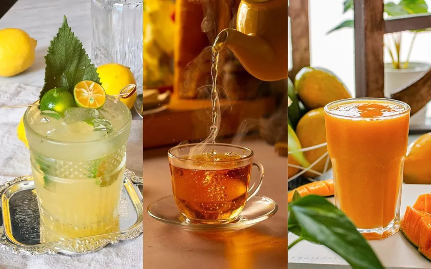 Đồ uống tươi mát, tốt cho sức khỏe