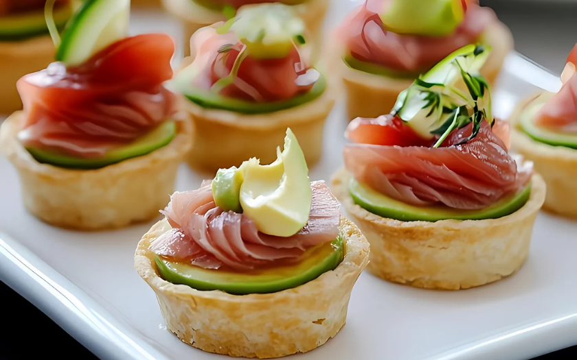 Bí quyết chế biến và trang trí Canape đẹp mắt