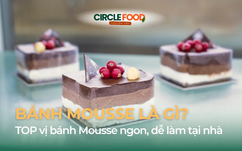 Bánh Mousse là gì? TOP 10 vị bánh Mousse ngon, dễ làm tại nhà