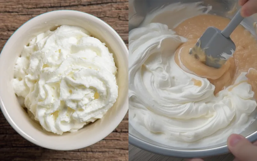 Kem mousse táo mịn màng, béo ngậy