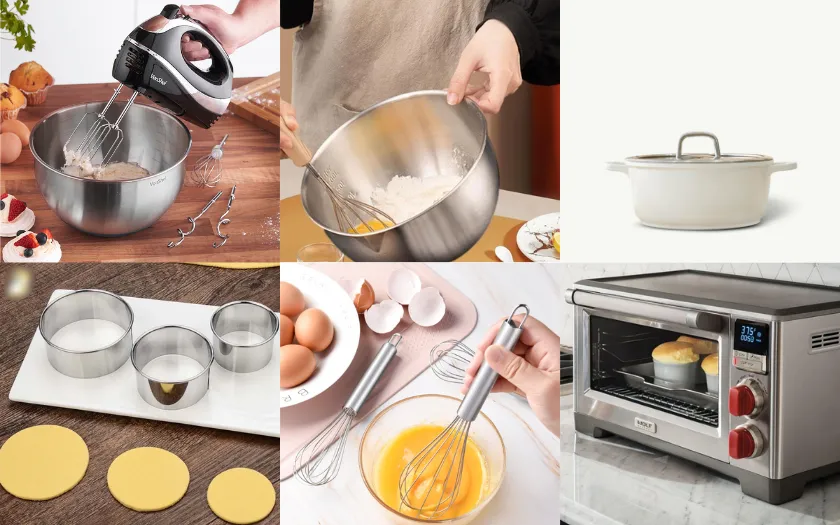 Dụng cụ hỗ trợ trong quá trình làm bánh mousse bơ