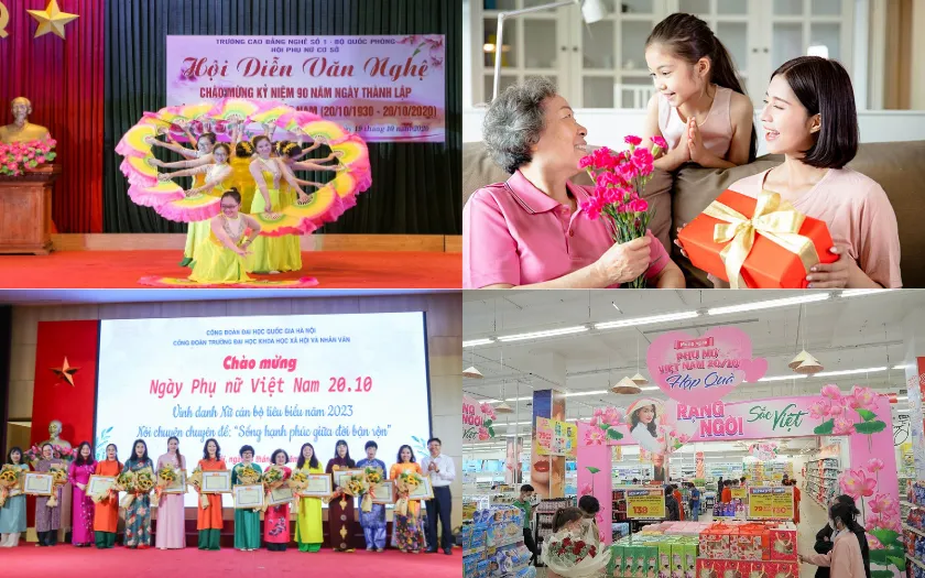 Một số hoạt động phổ biến trong ngày 20/10 ngày nay