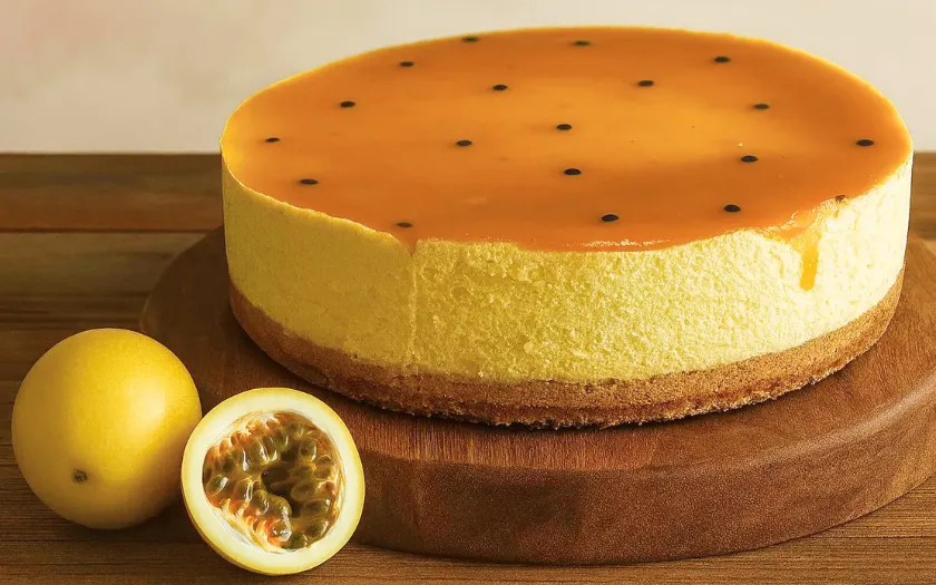 Bánh mousse chanh dây