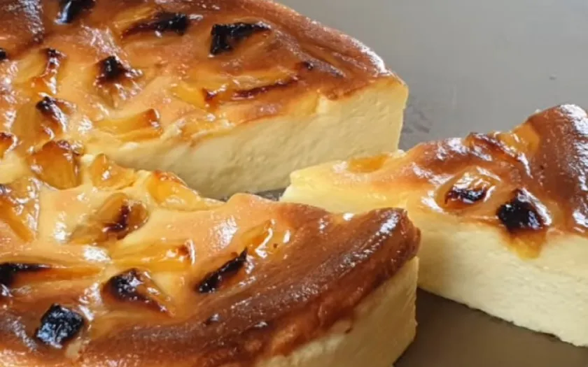 Thành phẩm bánh phô mai dứa nướng