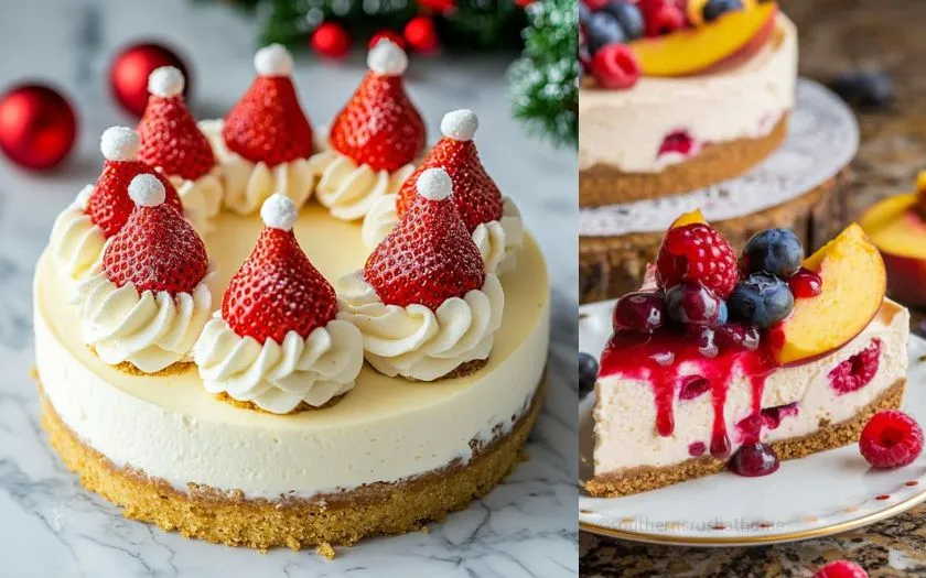 Thành phẩm bánh mousse sữa chua sau khi hoàn thiện