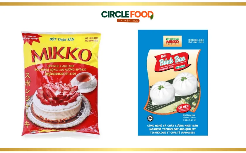 Bạn có thể tìm bột mikko ở siêu thị hay bất kì cửa hàng tạp hoá nào