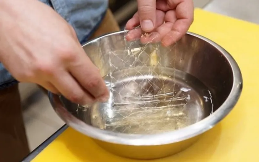 Gelatin ngâm đúng độ sẽ không bị lợn cợn