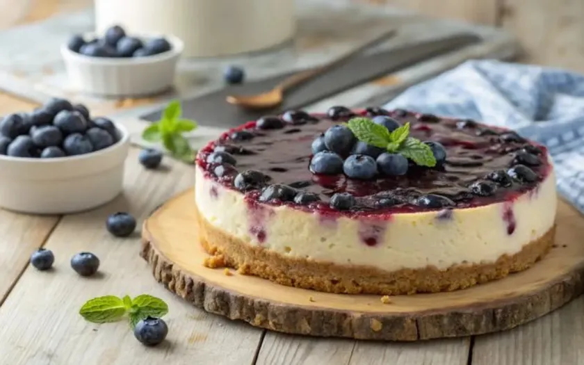 Cheesecake việt quất
