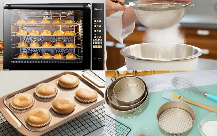 Dụng cụ làm bánh Muffin trà xanh