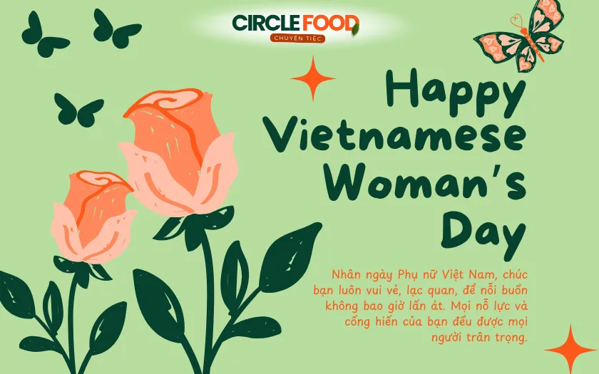 Lời chúc 20/10 đồng nghiệp nam gửi nữ