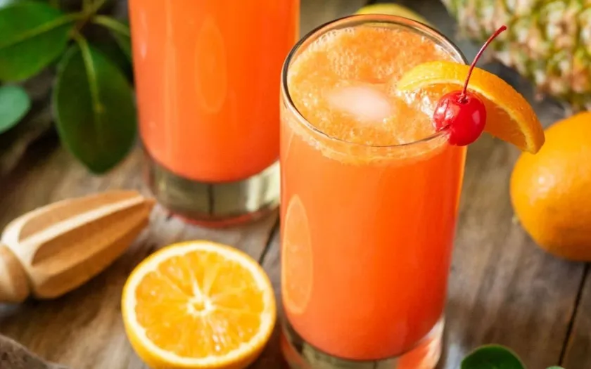 Mocktail Cinderella hấp dẫn với màu vàng tươi mới