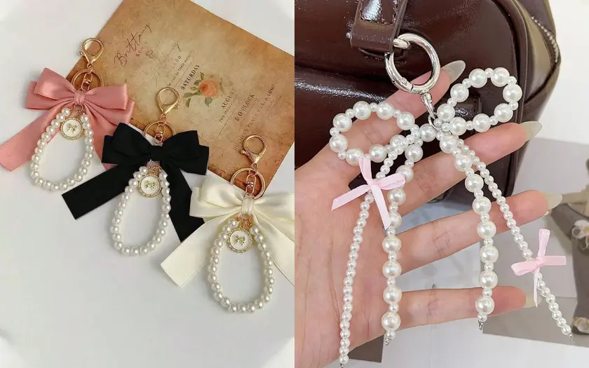 Móc khoá xinh xắn là món quà 20/10 hữu dụng