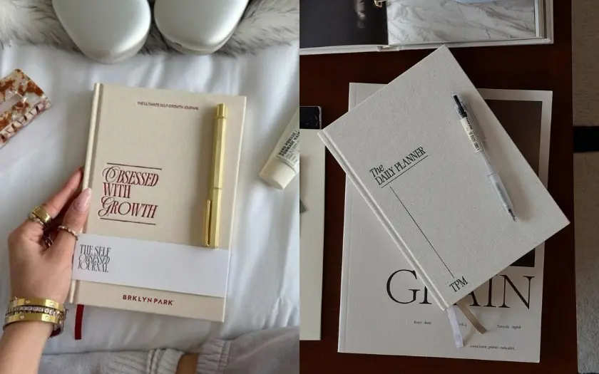 Bút và sổ là món quà 20/10 thiết thực