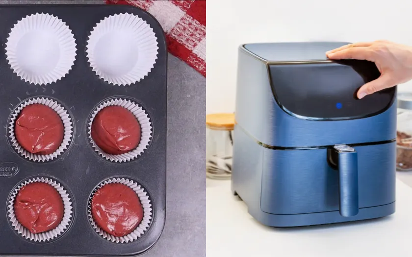 Cupcake củ dền hồng đỏ tự nhiên, mềm mịn và hấp dẫn