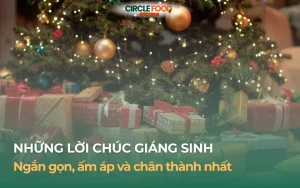 Những lời chúc Giáng Sinh ngắn gọn, ấm áp và chân thành nhất