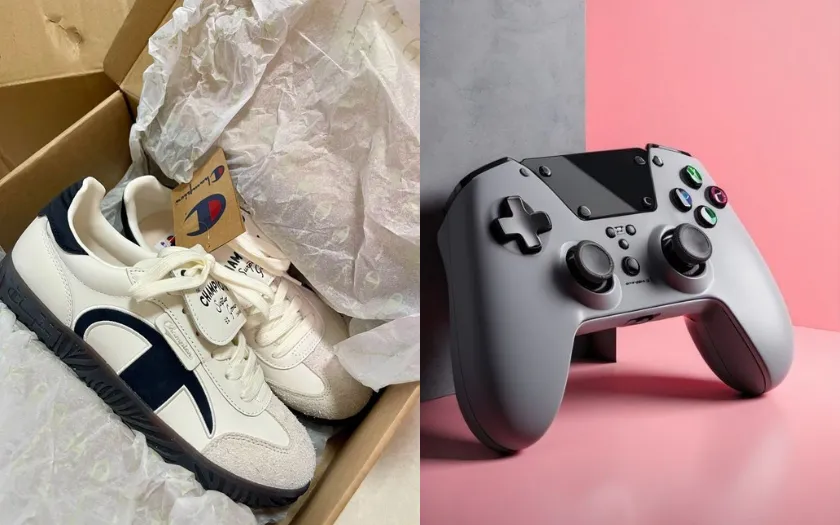 Quà tặng 19/11 có thể là đôi sneaker limited thời thượng và tay cầm chơi game hiện đại 