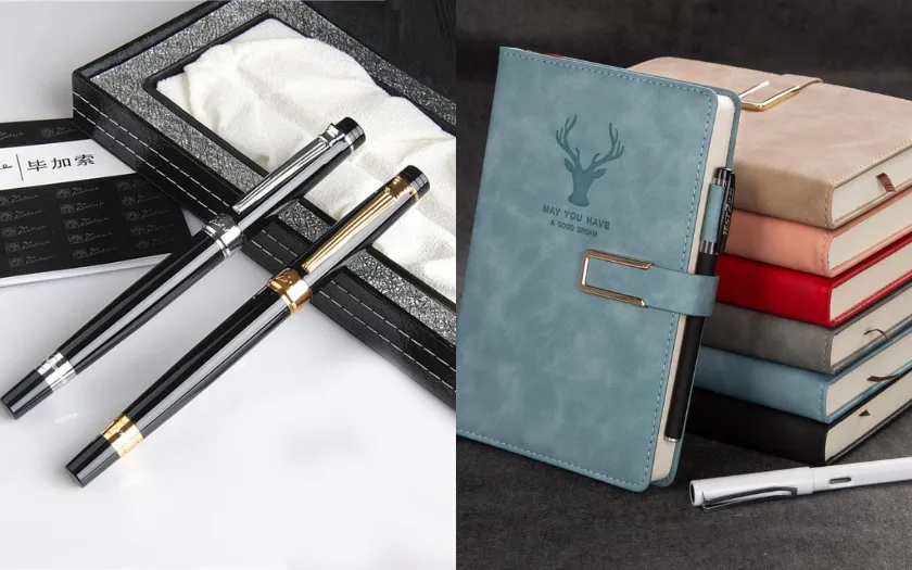 Bút ký cao cấp và sổ tay da được dùng làm quà tặng ngày Quốc tế Đàn ông 19/11
