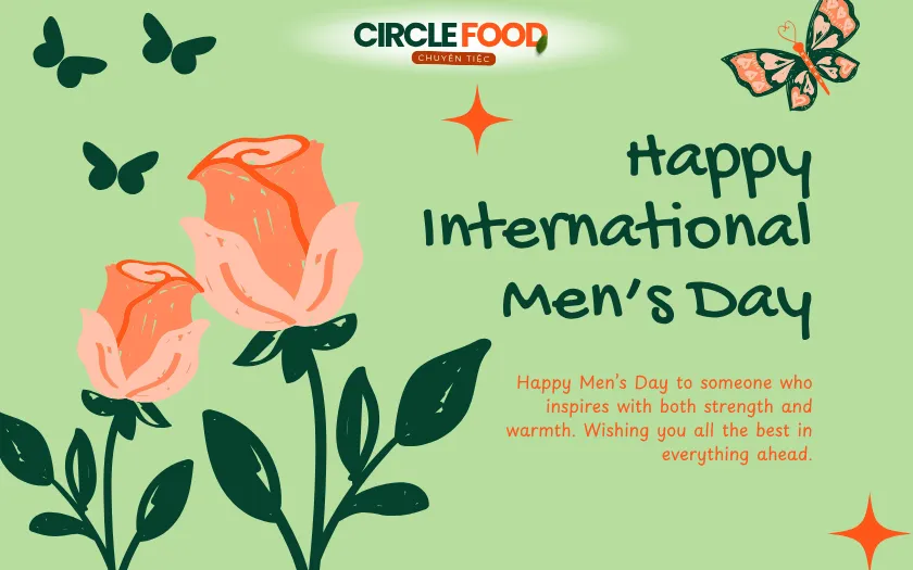 Lời chúc Ngày Quốc tế Đàn ông ngắn gọn bằng Tiếng Anh