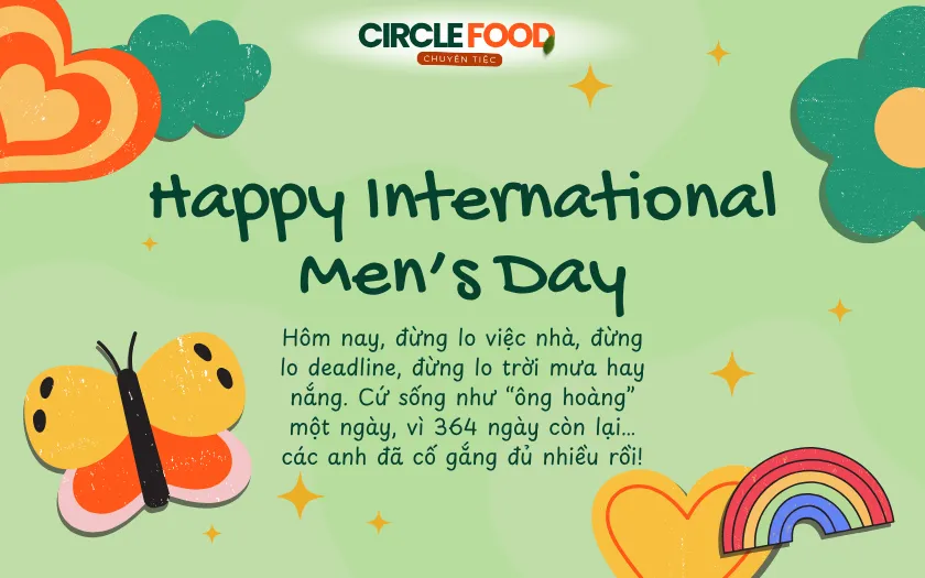 Lời chúc ngày Quốc tế Đàn ông độc đáo cho bạn bè