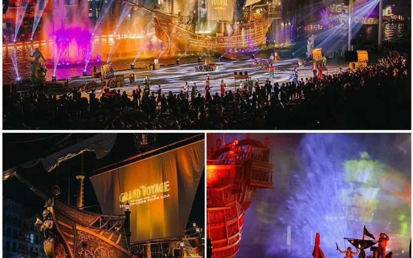 Vui chơi lễ Giáng Sinh tại Grand World Hà Nội