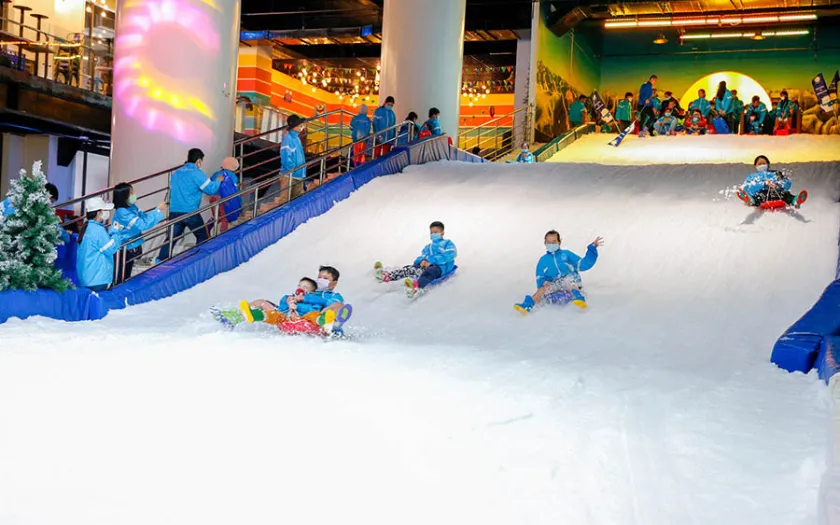 Khám phá thiên đường trượt tuyết ngay tại Snow Town