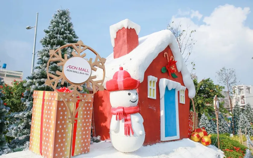 Không khí Giáng Sinh tràn ngập tại AEON MALL Bình Tân
