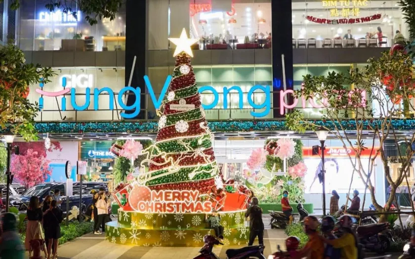 Dịch vụ trang trí Giáng sinh của NCA Media 