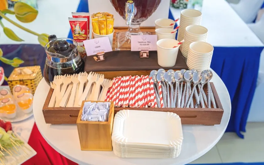 Các thiết bị hỗ trợ tiệc giúp tổ chức Tea Break và Finger Food tiện lợi hơn