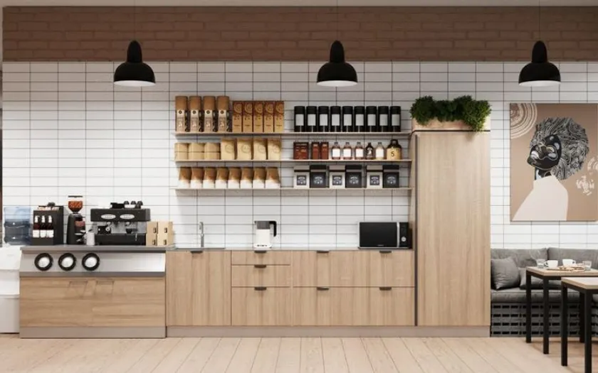 Các trang thiết bị cần thiết cho khu vực pantry