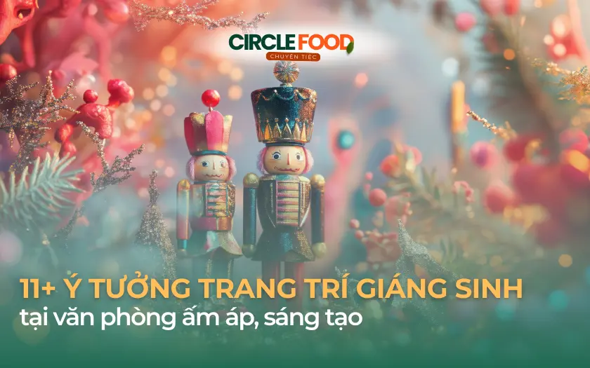 11+ Ý tưởng trang trí Giáng sinh tại văn phòng ấm áp, sáng tạo