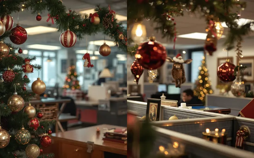 Trang trí Giáng sinh theo phong cách vintage