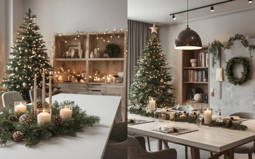 Phong cách Bắc Âu sử dụng các gam màu trung tính kết hợp với chất liệu tự nhiên 