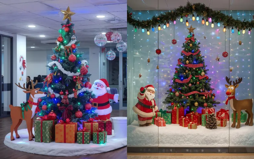 Trang trí Giáng sinh theo chủ đề vui nhộn