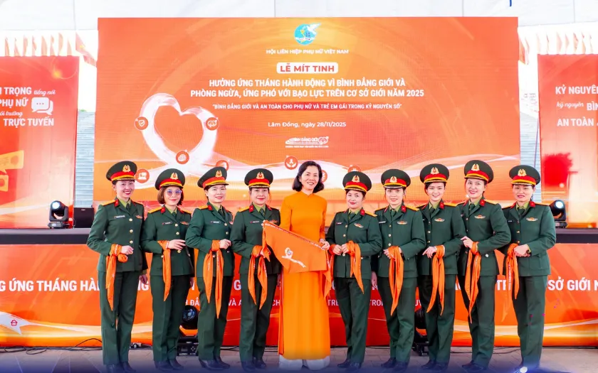 HoaBinh Group tổ chức sự kiện cho Hội Liên Hiệp Phụ Nữ Việt Nam