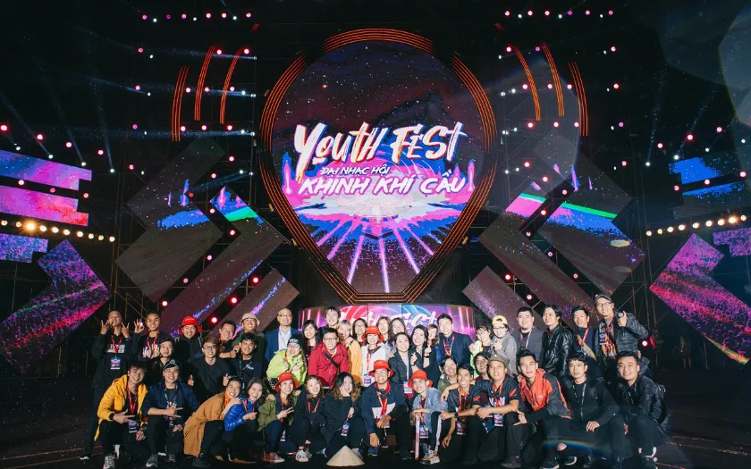 Ekip tổ chức sự kiện của Vietnam Event Group