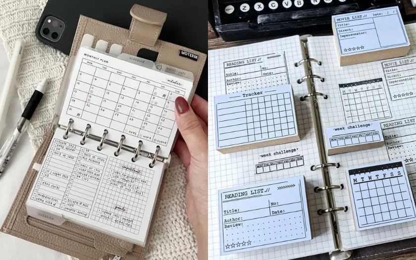 Sổ tay tích hợp “bản kế hoạch” - quà Tết giúp đồng nghiệp quản lý và sắp xếp công việc