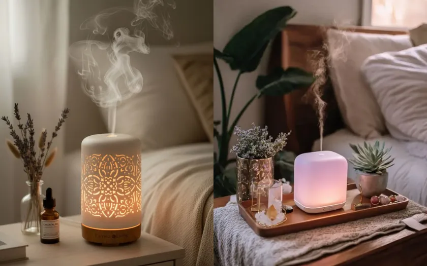 Máy khuếch tán tinh dầu thiên nhiên là món quà Tết ý nghĩa giúp ông bà cảm thấy dễ chịu mỗi ngày