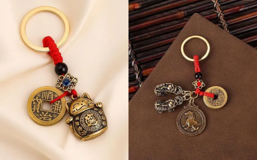 Móc chìa khóa và charm nhỏ gọn, tiện sử dụng mỗi ngày tặng Tân Niên bạn thân
