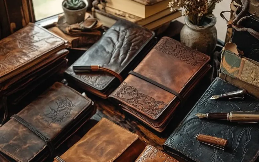 Sổ da - quà Tân Niên dành cho những vị sếp ưa thích việc ghi chép tay thủ công