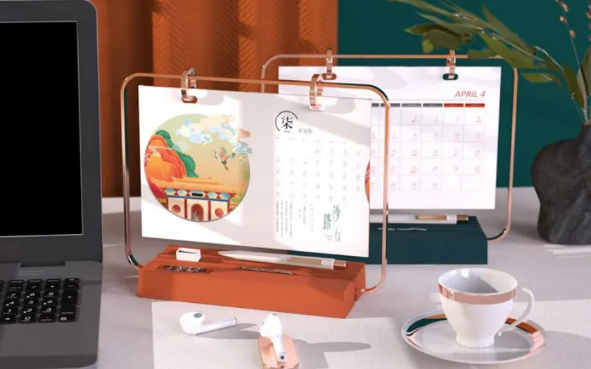 Lịch để bàn là món quà năm mới hoàn hảo