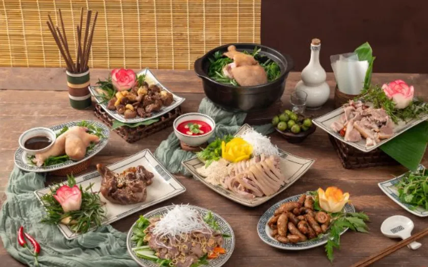 Đặc sản dê ré tại Song Dương 