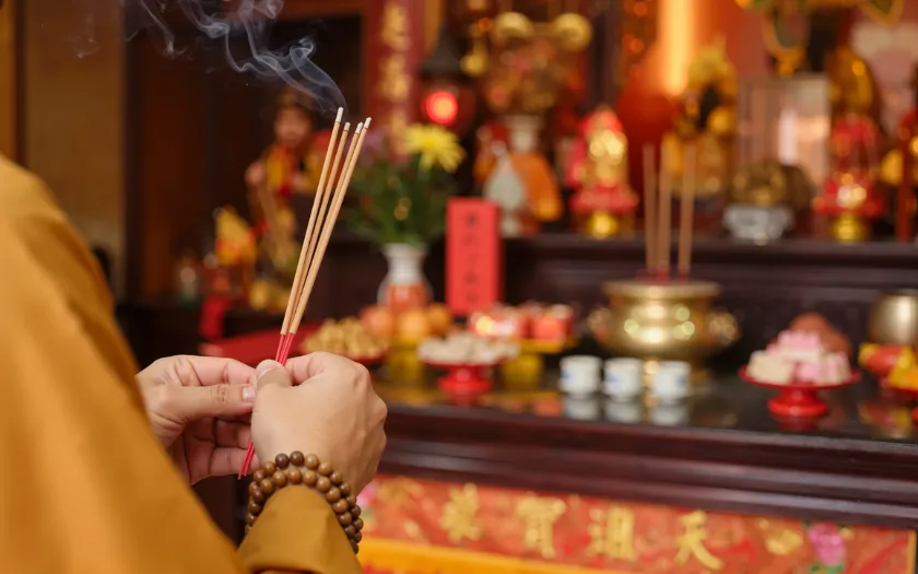 Lễ cúng Tân Niên công ty được duy trì như một nét văn hóa quen thuộc